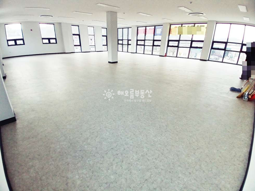 강원 원주시 소초면 흥양리 송문사거리 인근 대로변 대형평수 신축건물 2층상가,사무실 월세 매물번호 13800 사진 1