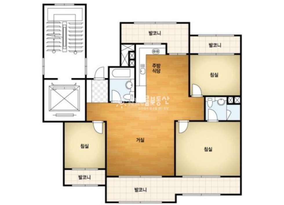 강원 원주시 명륜동 ㅇ급매ㅇ명륜동 동보노빌리티1차 올리모델링 매매 매매 매물번호 13427 사진 3