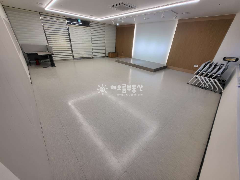강원 원주시 지정면 가곡리 대로변 코너에 위치한 전망 좋은 상가임대 월세 매물번호 13718 사진 3