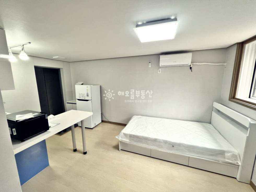 강원 원주시 흥업면 흥업리 산 2-35 102동 강릉원주대 도보 I 침대·책상 풀옵션 I 월세 계약 가능 귀한 집 [흥업리원룸] 월세 매물번호 17078 사진 2