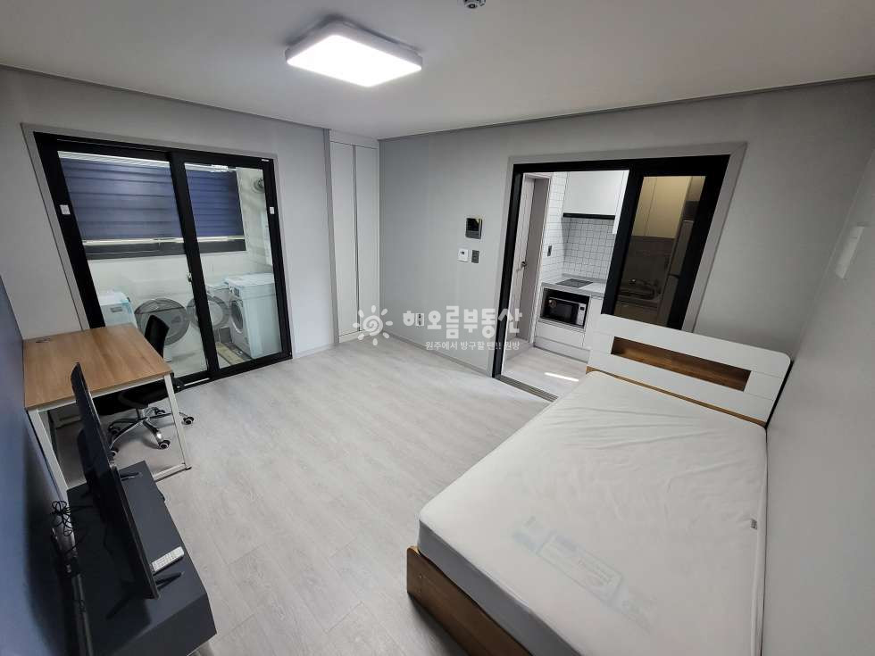 강원 원주시 부론면 노림리 8-1 밥심 I 10월 25일 입주 I 건조기 풀옵션 I 경동대 자취방 중 최고 인기 매물 월세 매물번호 16040 사진 2