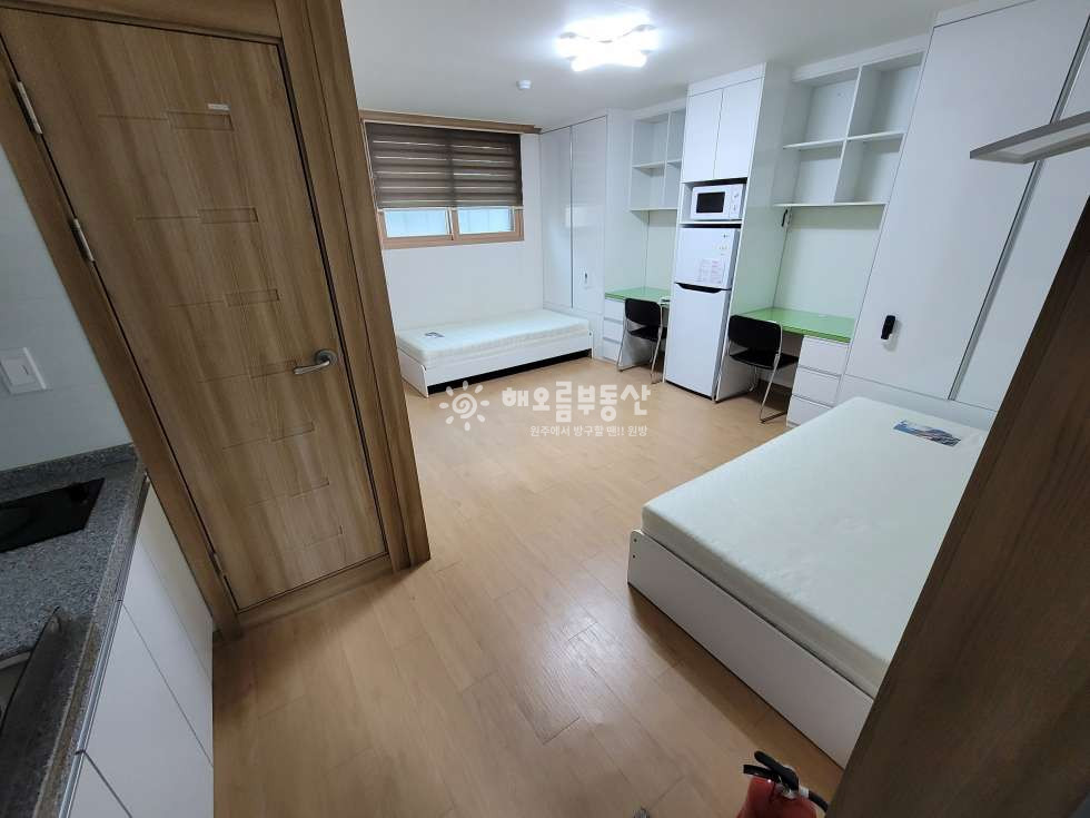 강원 원주시 문막읍 후용리 514-2 2027년 l 경동대 동문 l 엘베 O l 분할납부OK l 1인 혹은 2인 선택 거주 OK l 가격대비 가성비 굿 연세 매물번호 17269 사진 3